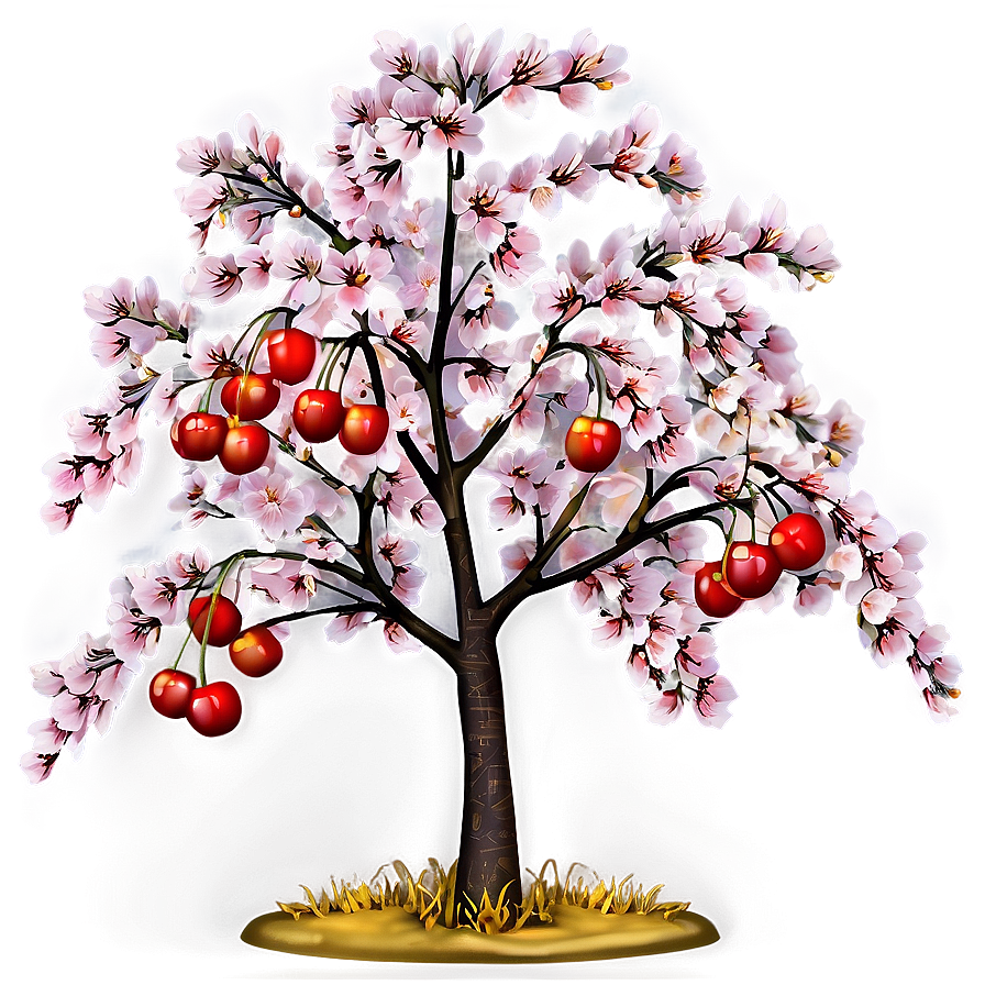 Cherry Tree In Autumn Png 50 PNG