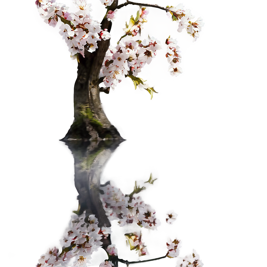 Cherry Tree Reflection Png 16 PNG