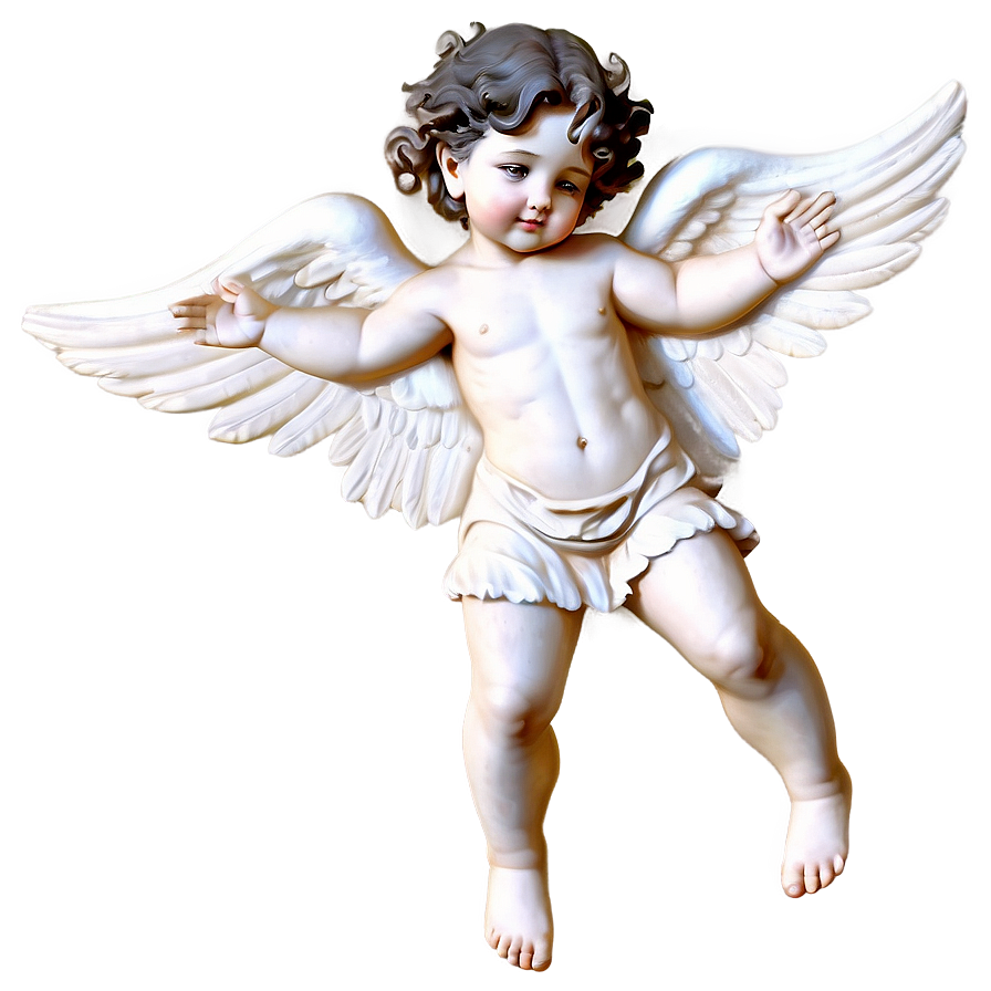 Cherub Angel Artwork Png 06202024 PNG