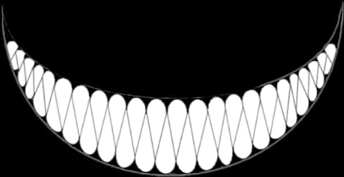 Cheshire Cat Grin Vector PNG