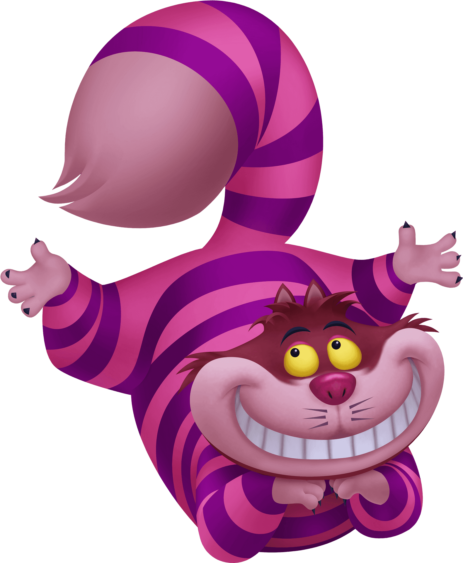 Cheshire Cat Grinning PNG