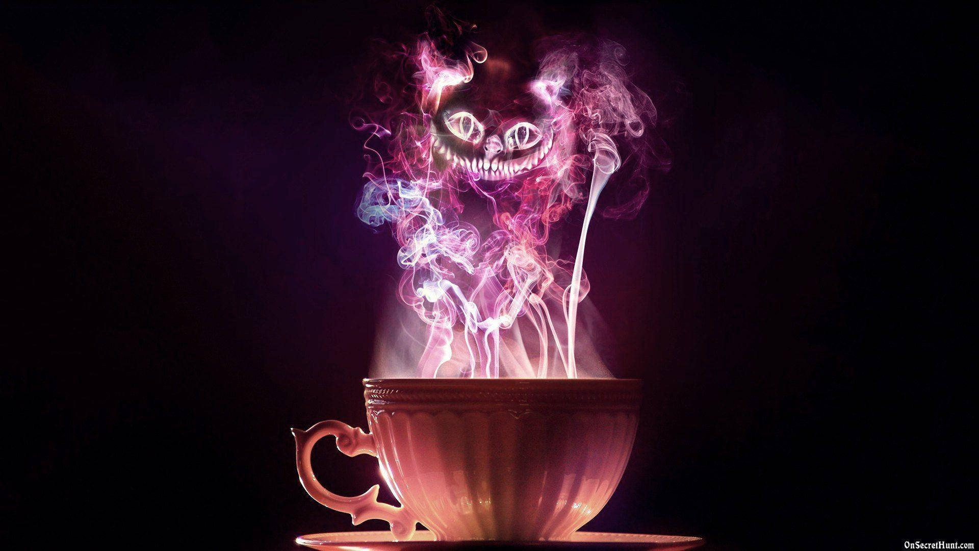 Cheshire Cat In A Cup
