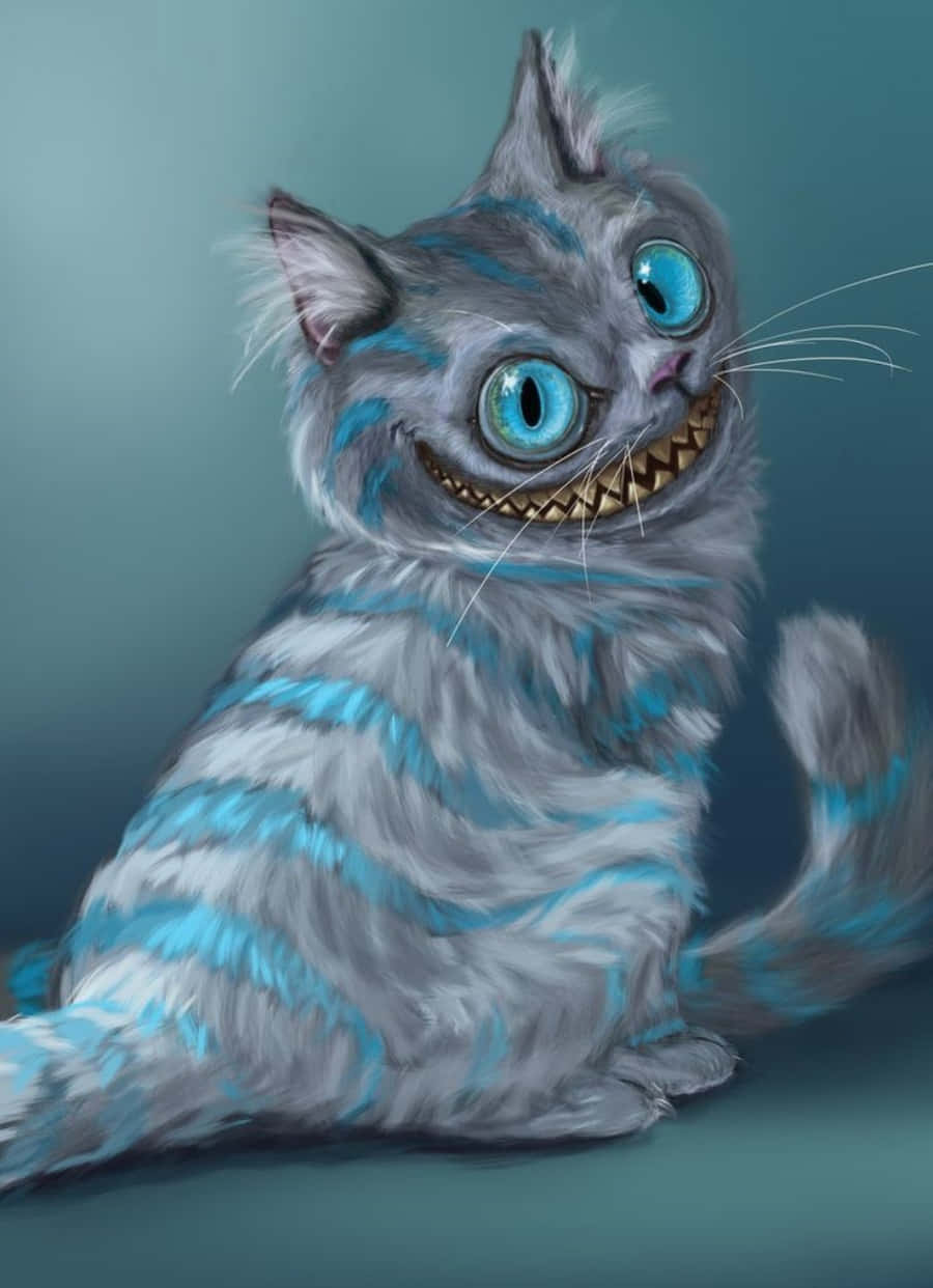 Sorridicolorati Seguono Il Gatto Del Cheshire
