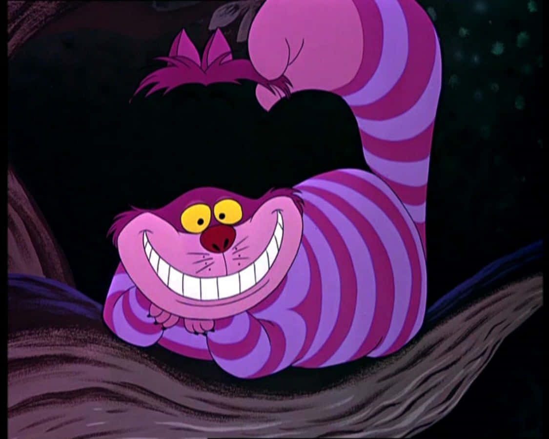 Image  The Cheshire Cat's Mischievous Grin