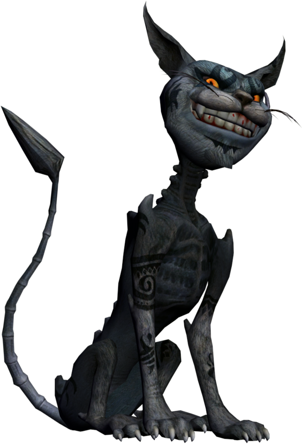 Cheshire Cat3 D Render PNG