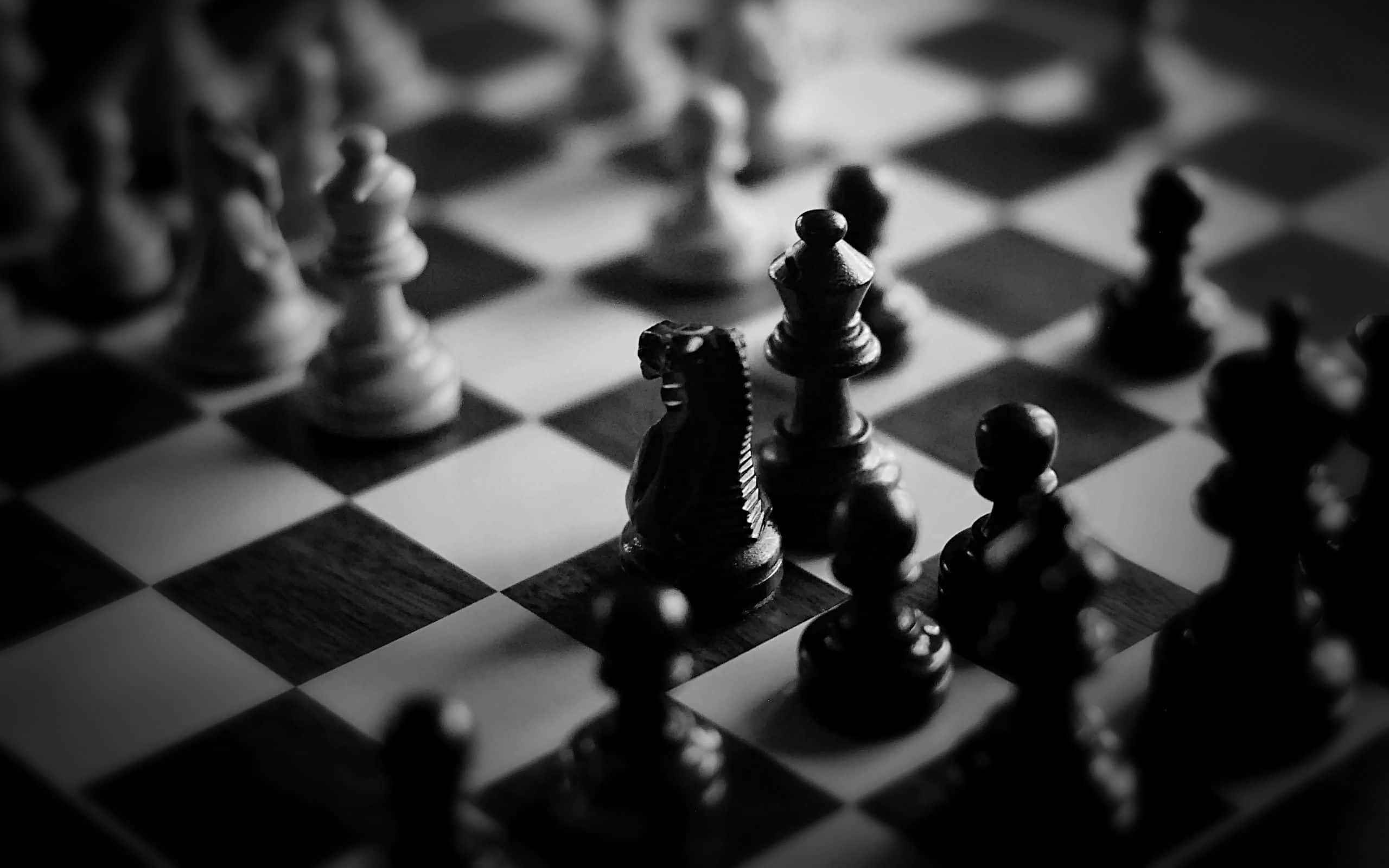 Wooden Chess Set In A Dark Room Background, Cool Chess Picture, Game, Chess  Background Image And Wallpaper for Free Download