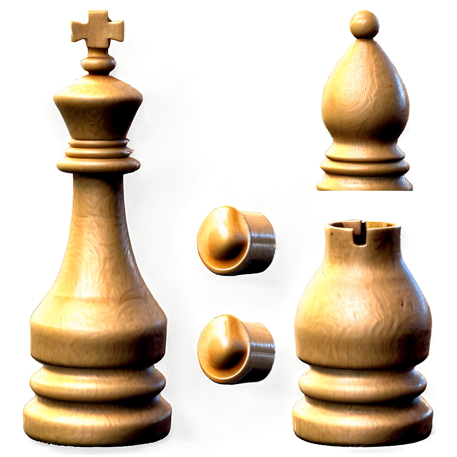 Chess Board Game Pieces Png 05252024 PNG