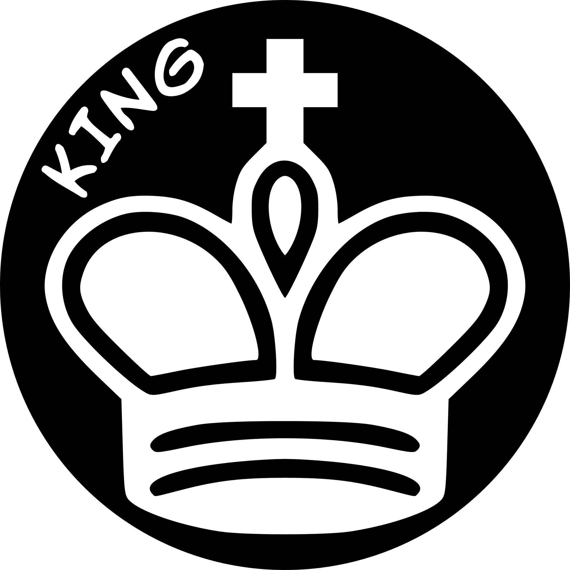 Chess King Piece Icon PNG