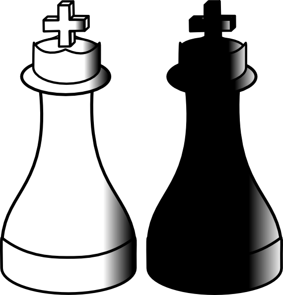 Chess King Pieces Contrast PNG