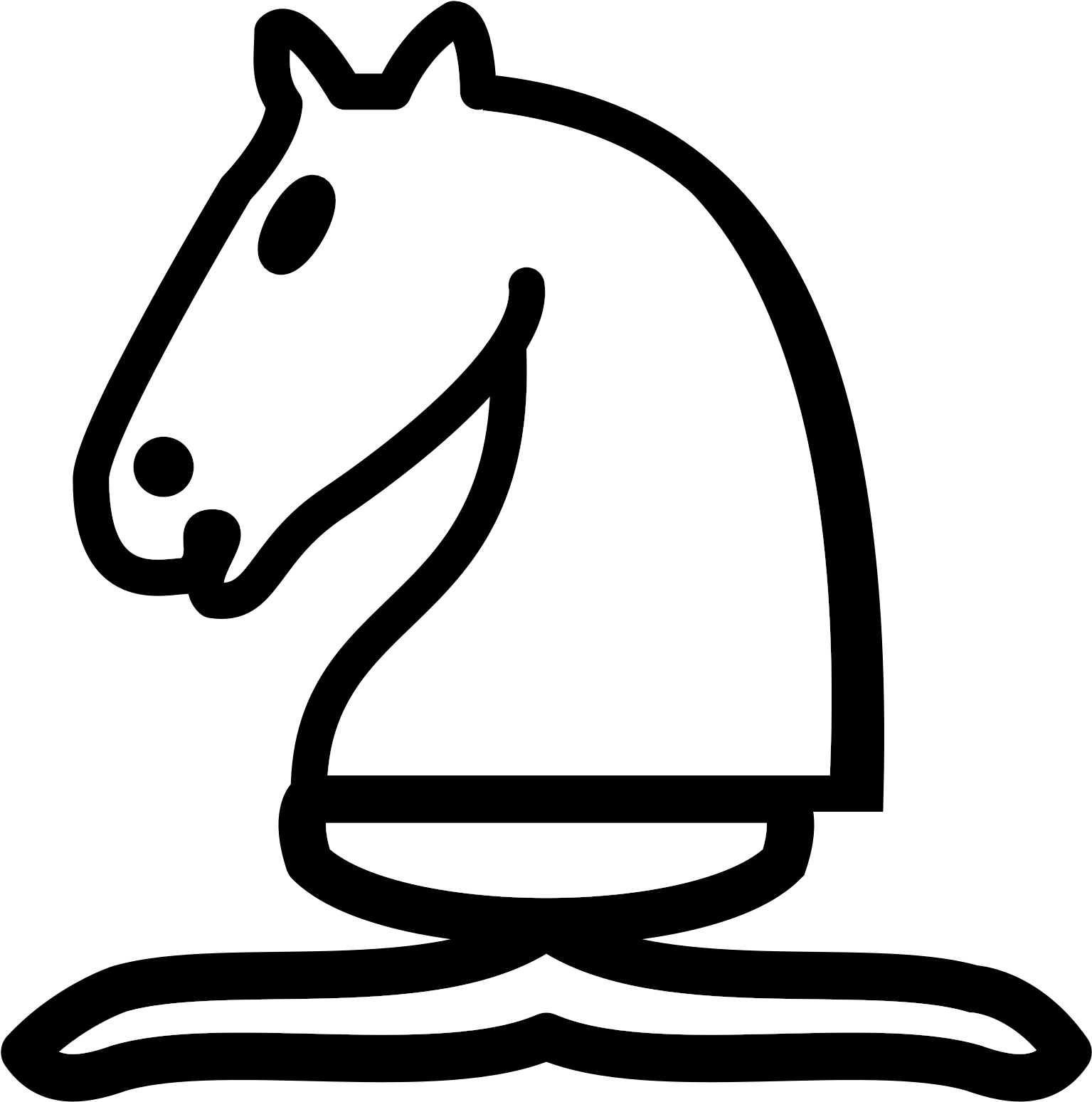 Chess Knight Piece Icon PNG