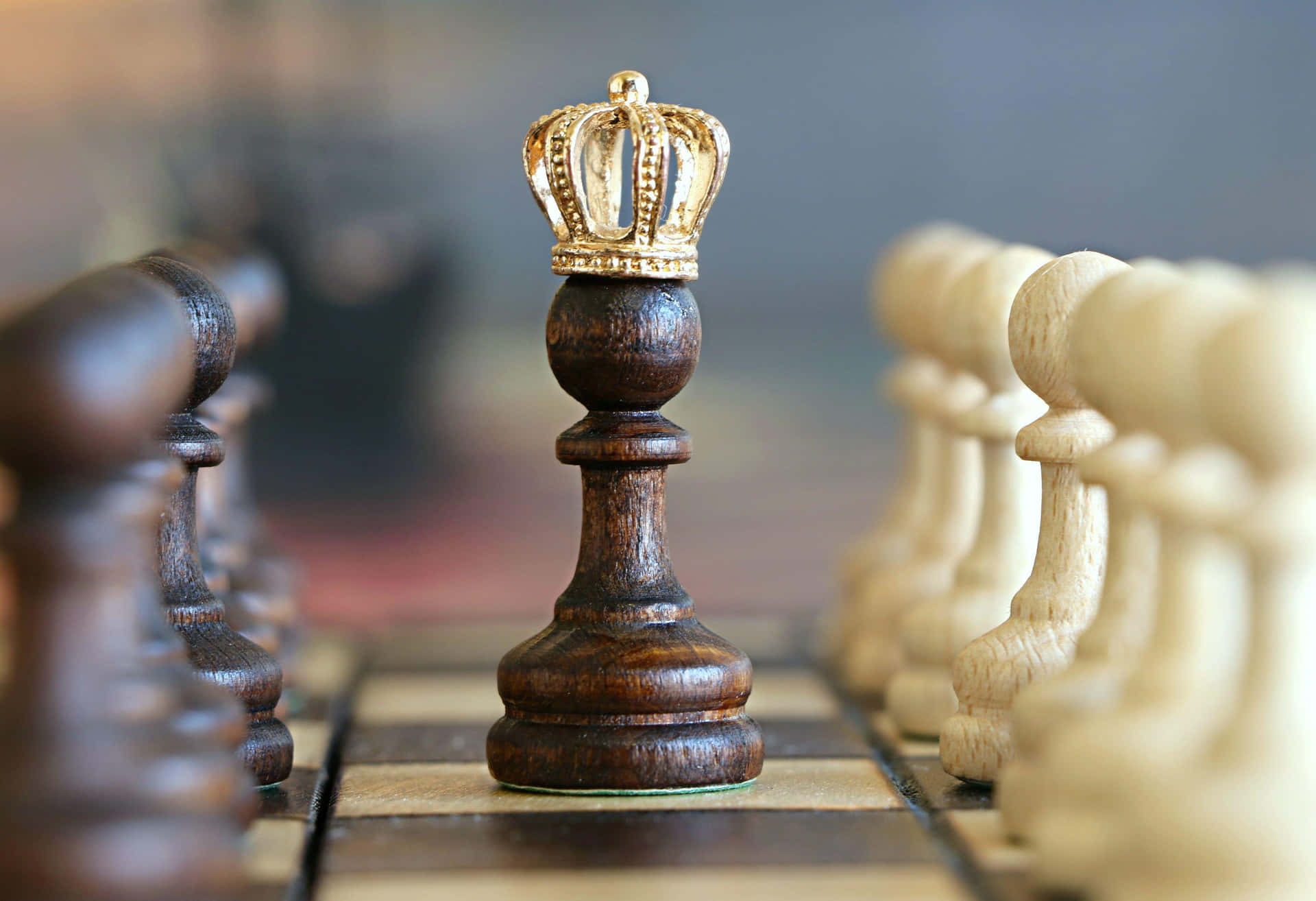 Tiefin Konzentration: Ein Schachgroßmeister In Aktion