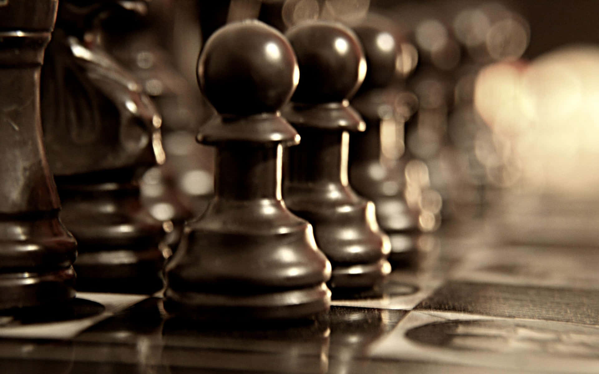'A Chessboard Ready for Battle'