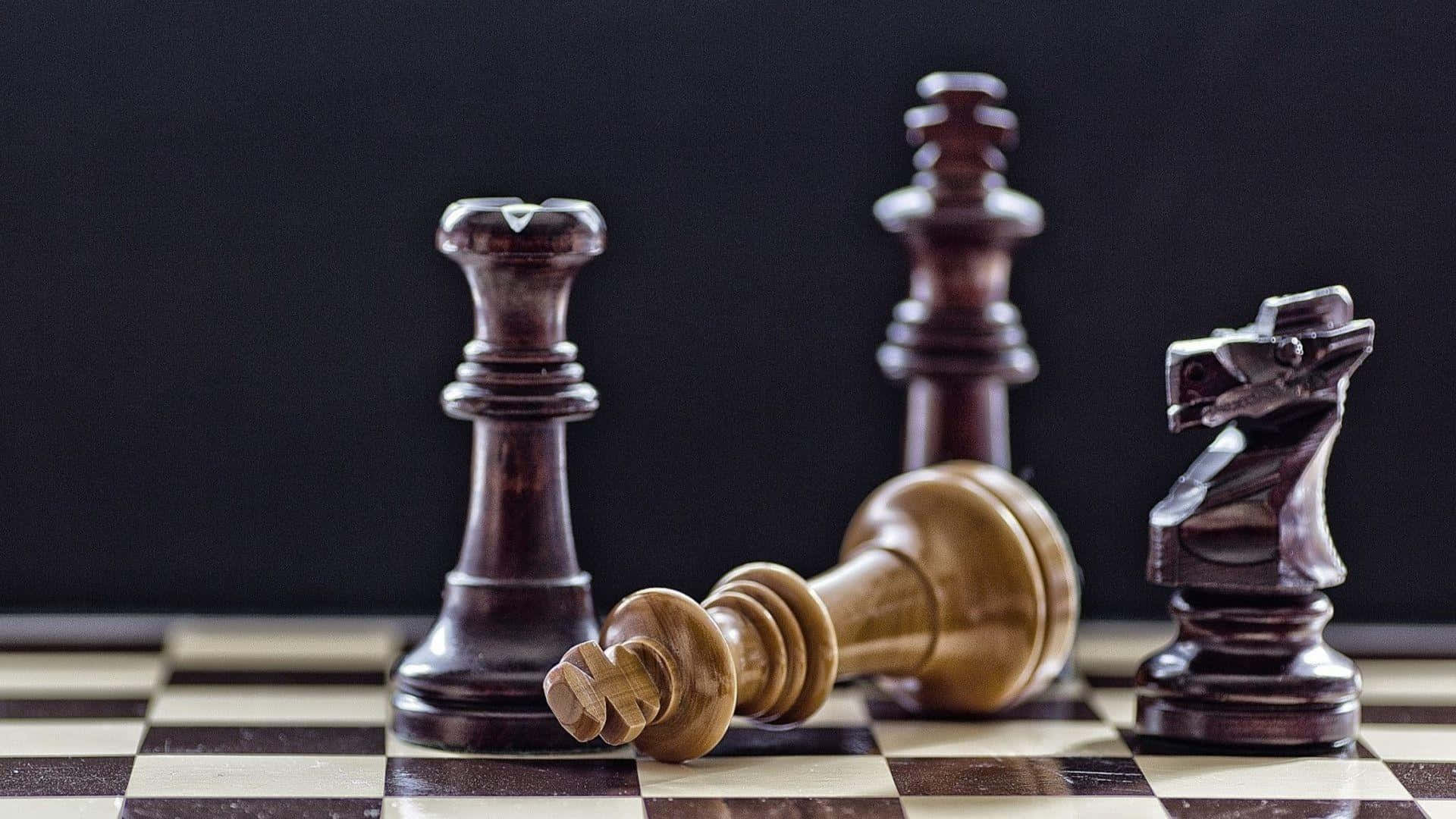 'abatalha Começou: Jogue Um Jogo Inteligente De Xadrez'