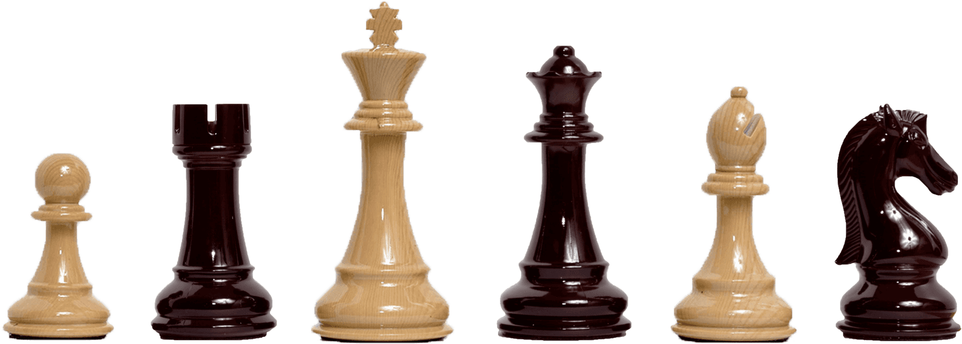 Chess Pieces Display PNG