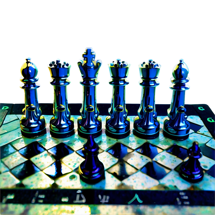 Chess Pieces With Board Layout Png 23 PNG