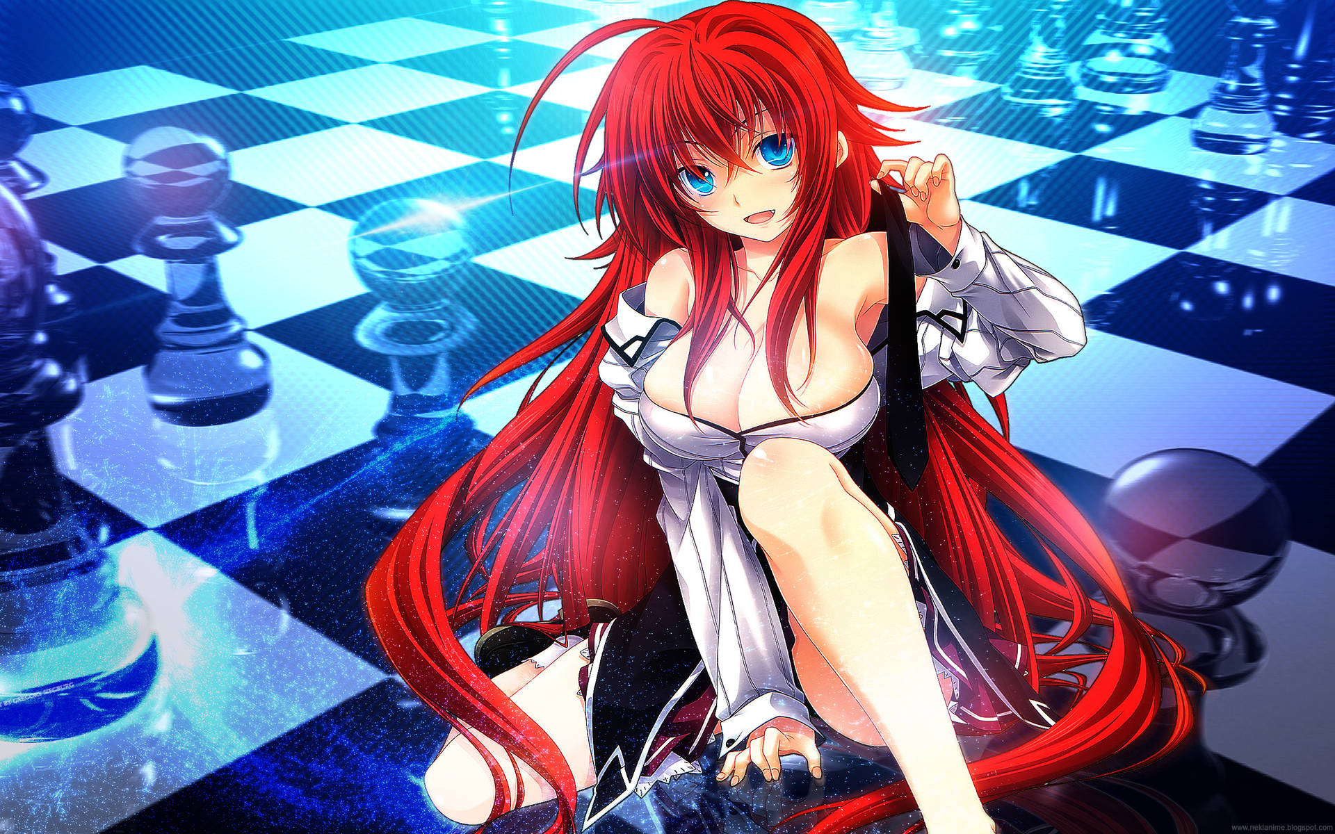 Rias Gremory, the Queen of Chess Wallpaper