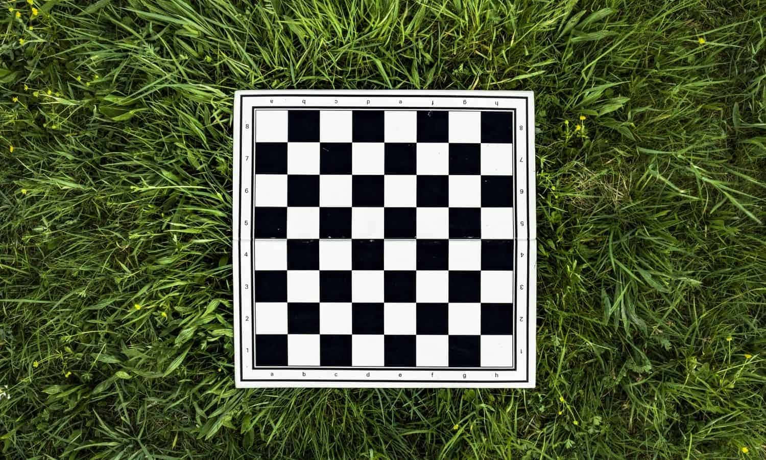 "Strategize for Victory with a Chessboard" Wallpaper