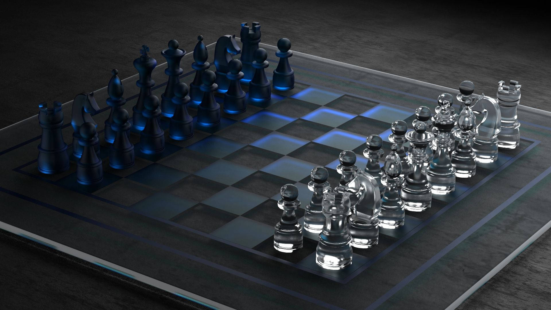 Chessboard 3d Android Phone Wallpaper