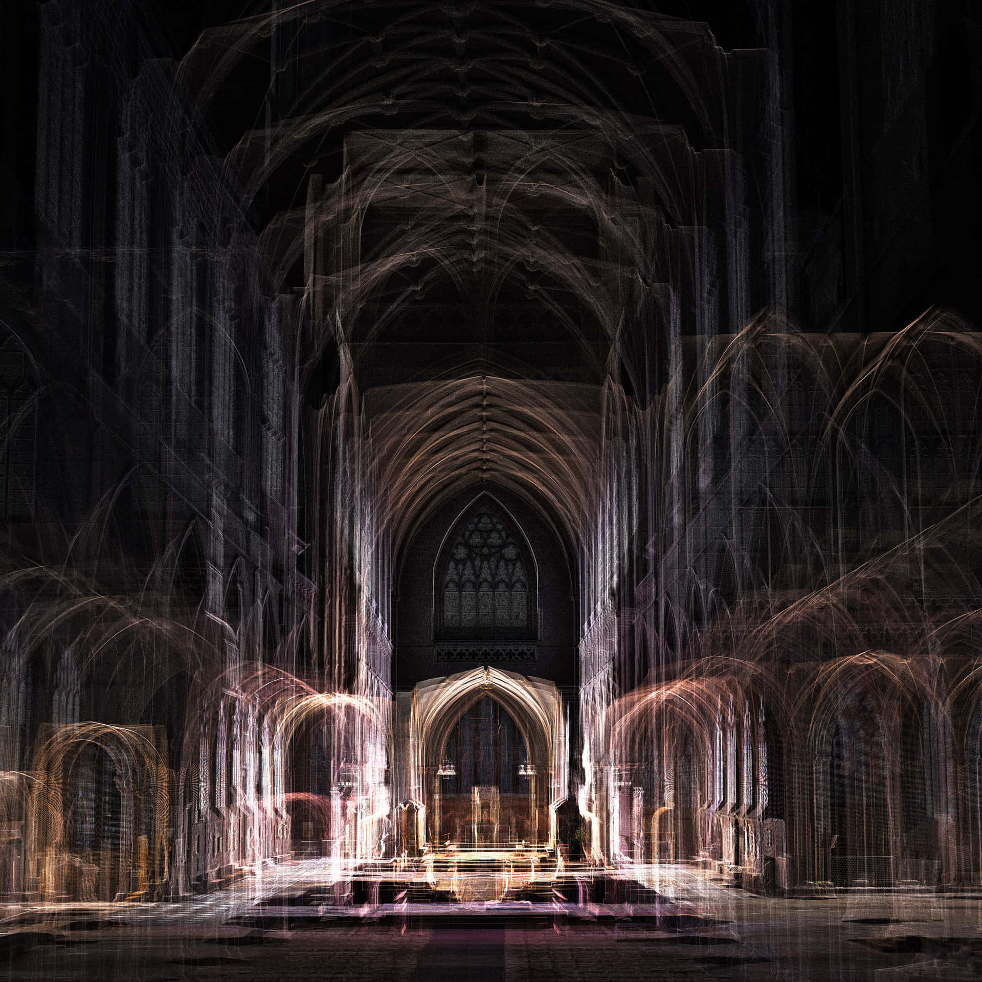 Chester Cathedral Dark And Creative Photo Wallpaper