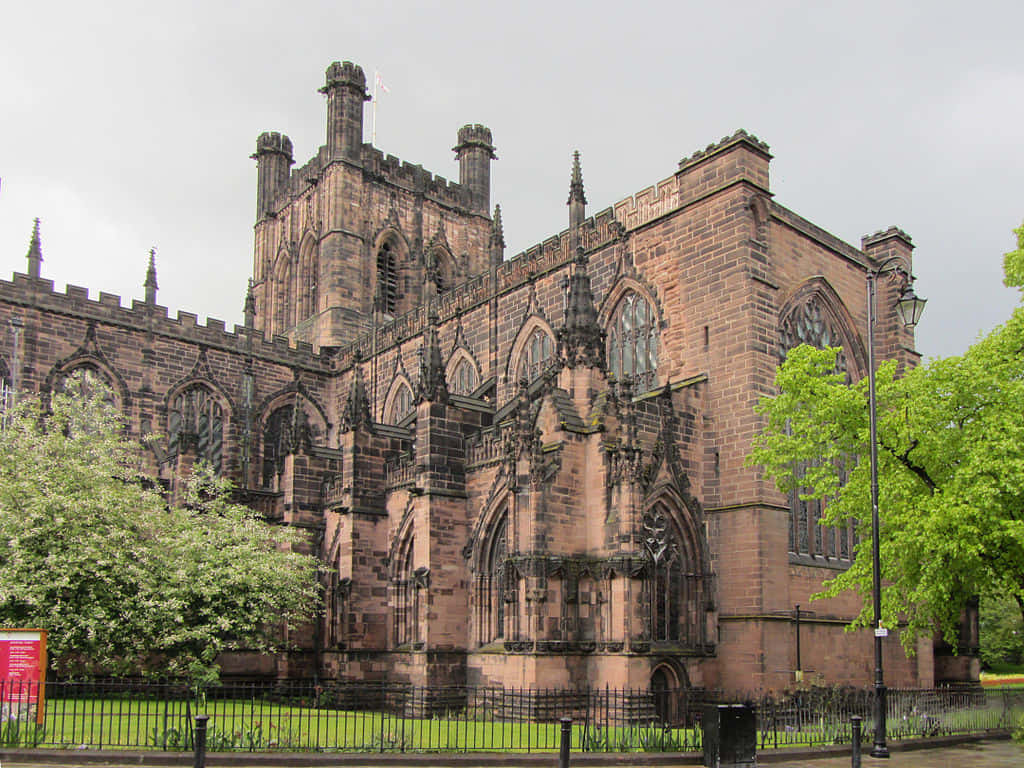 Chester Cathedral Exterior From Side Picture