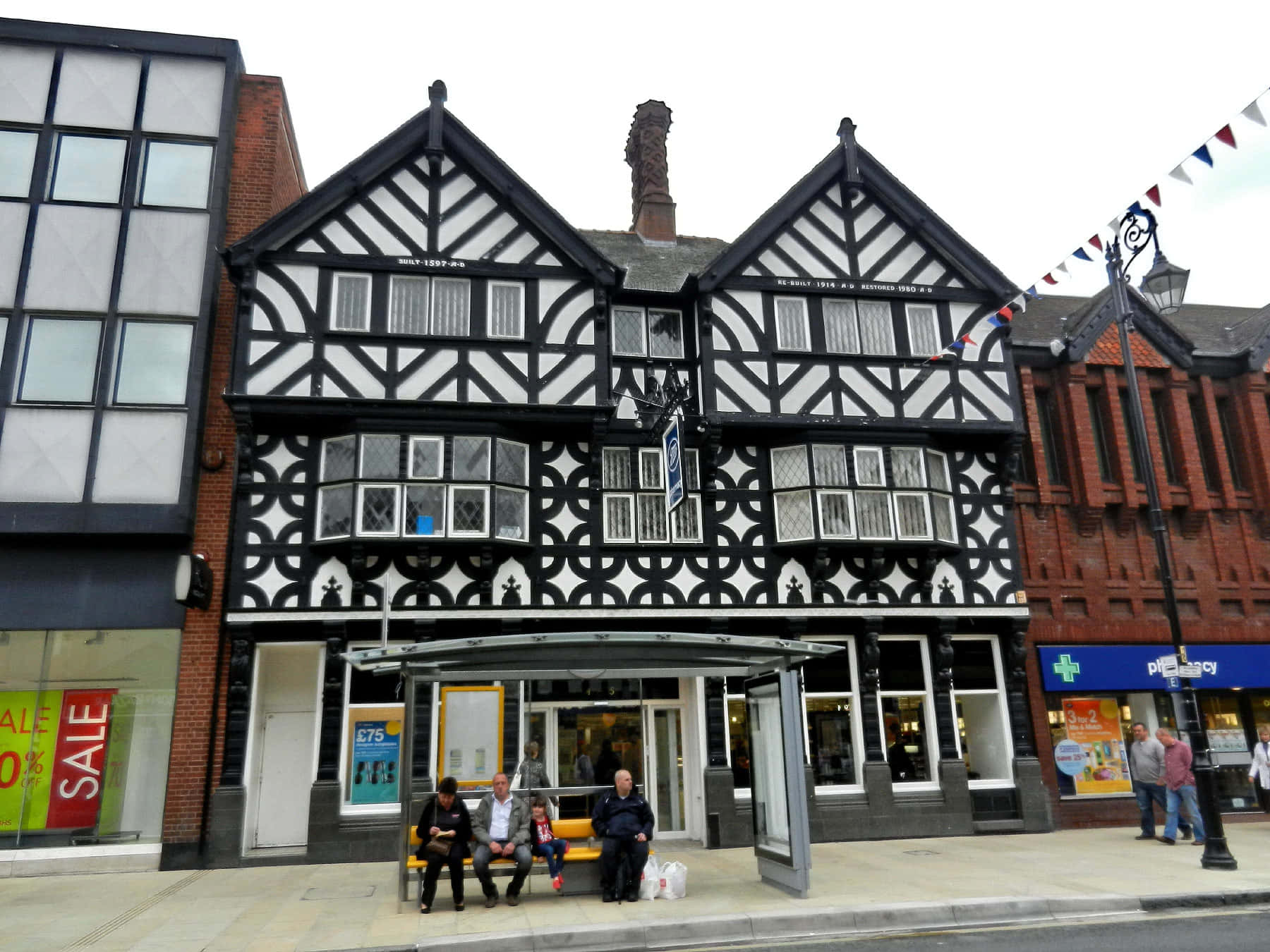 Chester Tudor Style Architecture Wallpaper