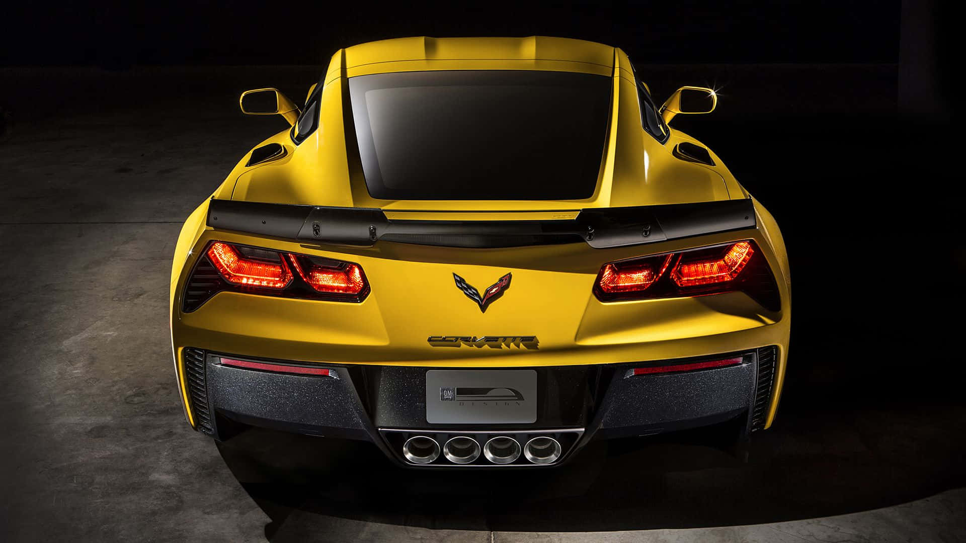 Impresionantechevrolet Corvette Z06, Coche Deportivo Fondo de pantalla
