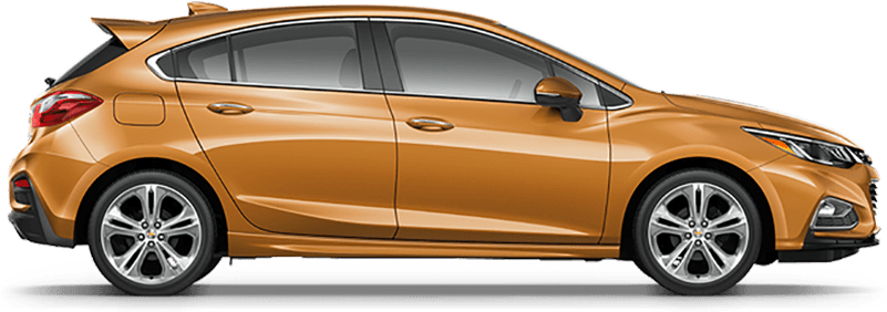 Chevrolet Cruze Side View PNG