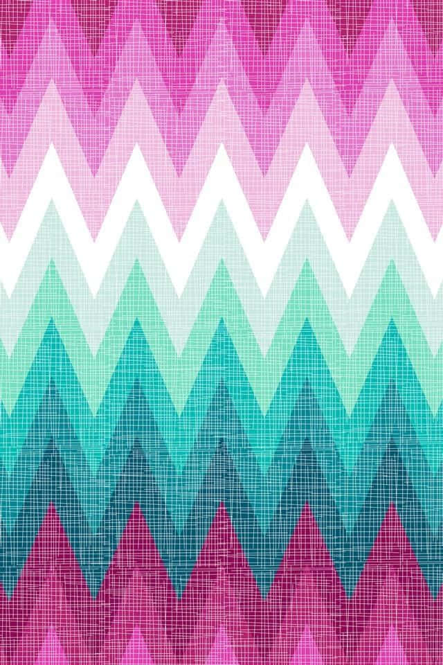 Chevron Iphone: The Perfect Combination Of Style and Technology Wallpaper