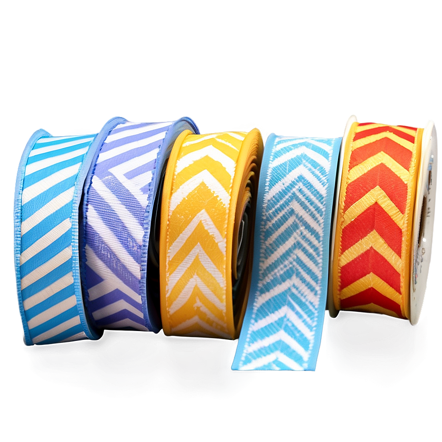 Chevron Pattern Ribbon Png Xqp39 PNG