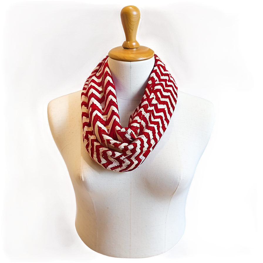 Chevron Red Scarf Png Ywc PNG