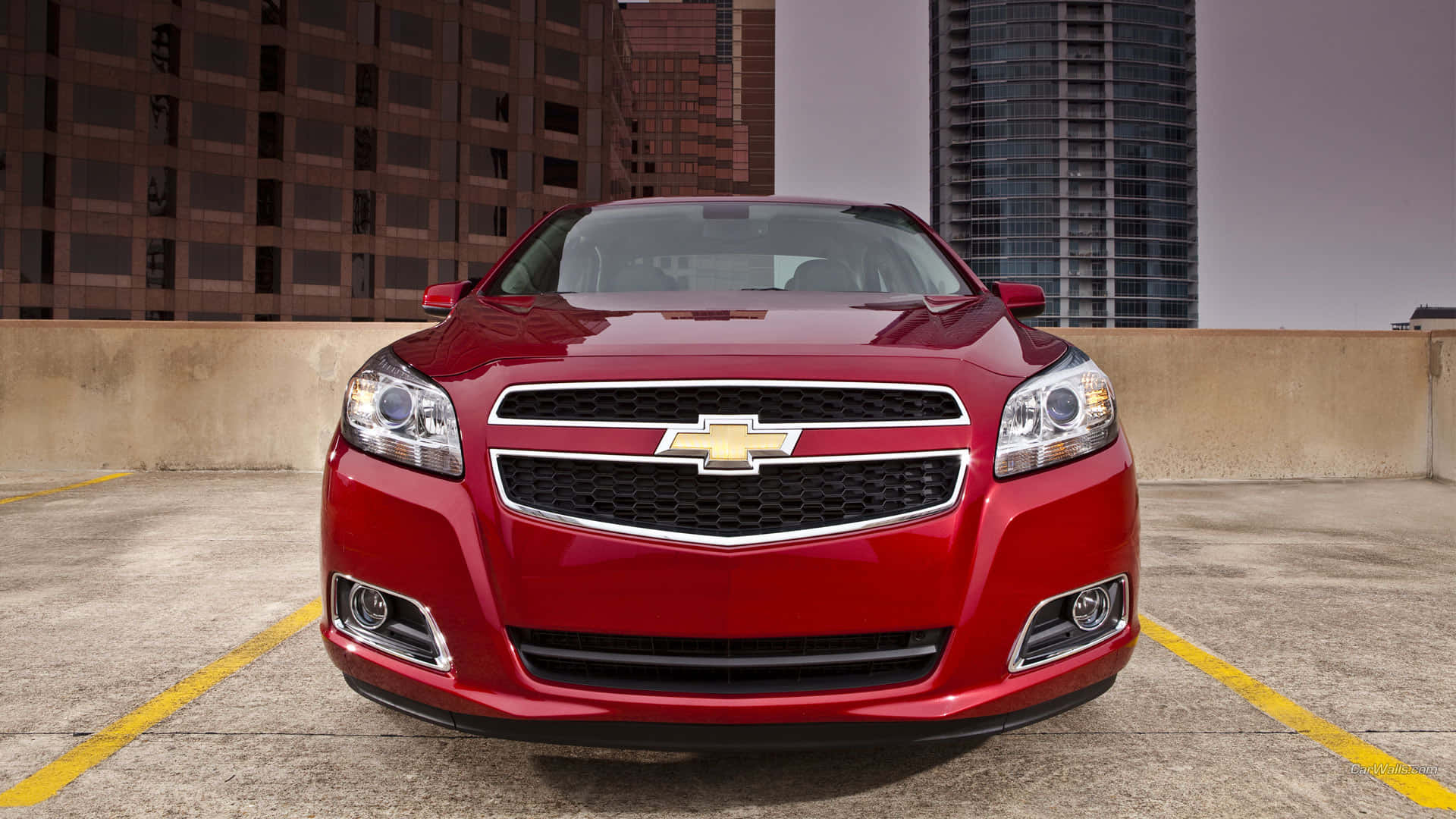 Cruise the streets in style with the sleek Chevy Malibu Wallpaper