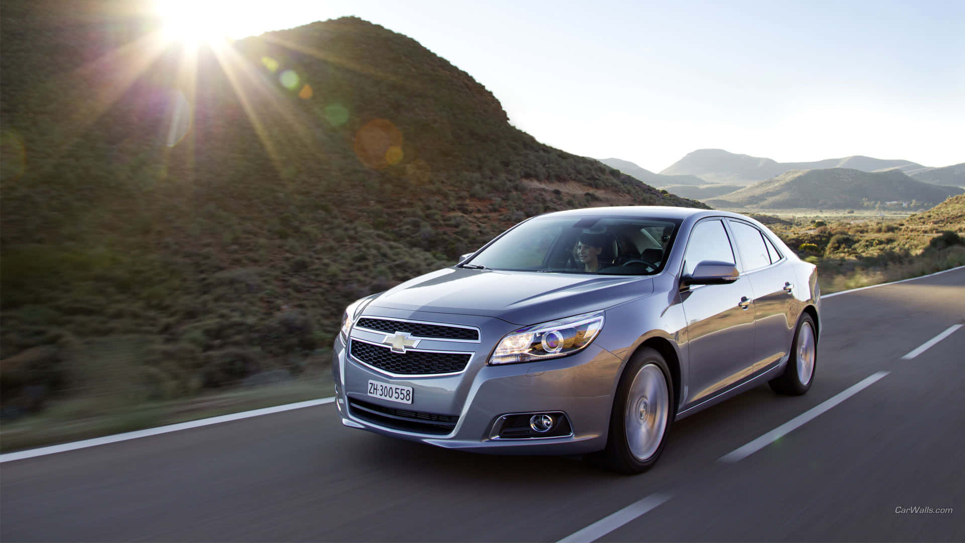 "Take the Journey in this Stylish Chevy Malibu" Wallpaper