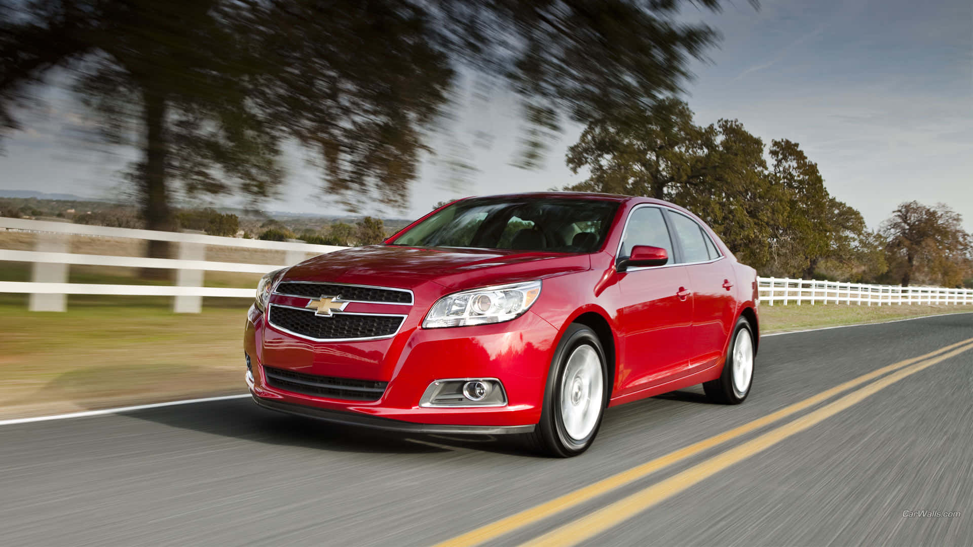 Cruise in Style with a Chevy Malibu Wallpaper