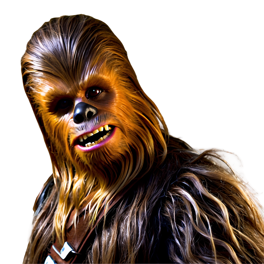 Chewbacca Character Art Png Qch87 PNG