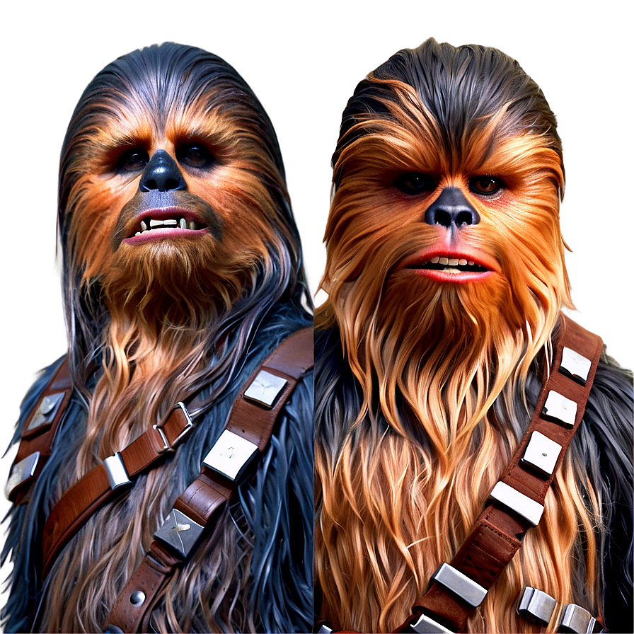 Chewbacca Digital Painting Png Iva PNG