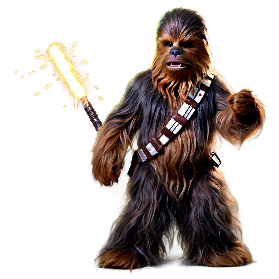 Chewbacca Full Body Shot Png 06202024 PNG