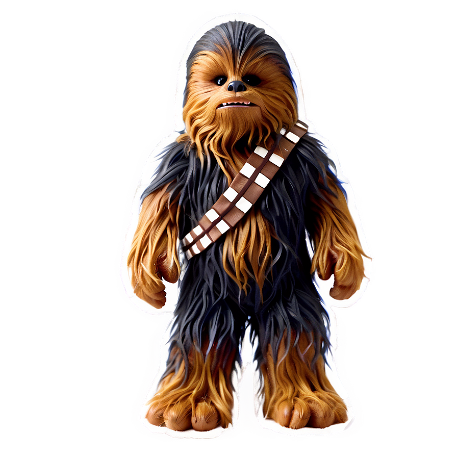 Chewbacca Soft Toy Version Png 06202024 PNG