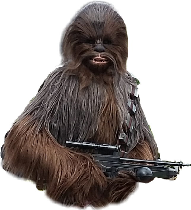 Chewbacca_with_ Bowcaster PNG
