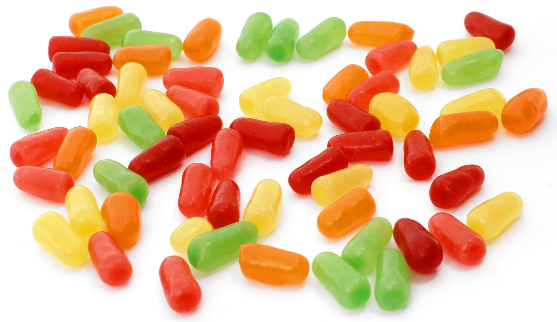 Chewy Capsule-shaped Candies Wallpaper