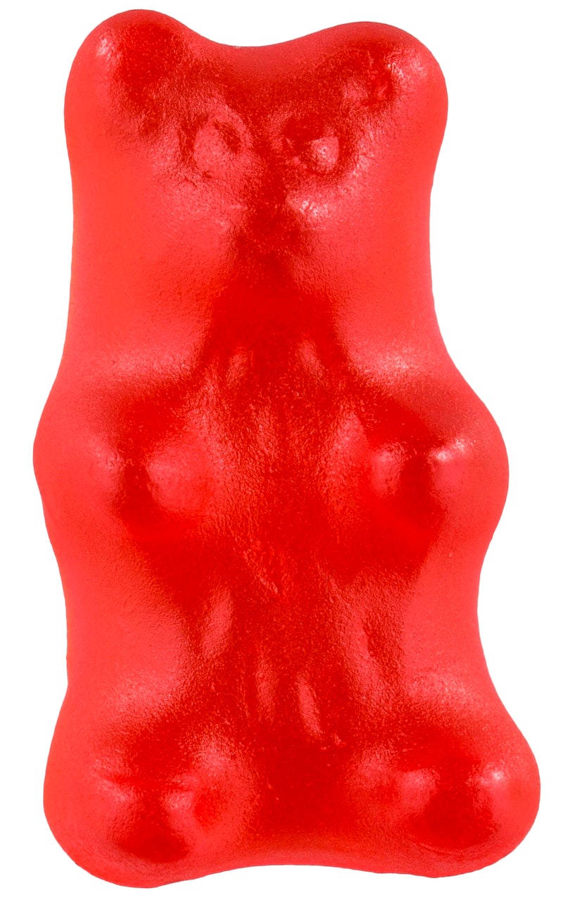 Chewy Red Gummy Bear Wallpaper