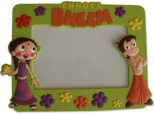 Chhota Bheem Photo Frame Characters PNG