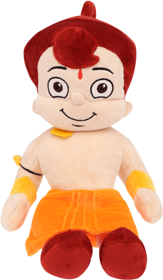 Chhota Bheem Plush Toy PNG