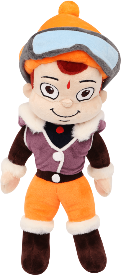 Chhota Bheem Plush Toy PNG