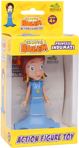 Chhota Bheem Princess Indumati Action Figure PNG