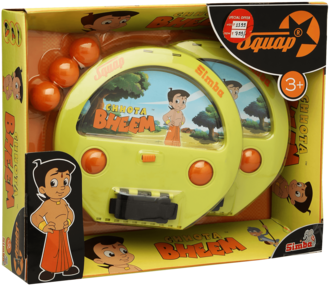 Chhota Bheem Squap Catch Ball Game Packaging PNG