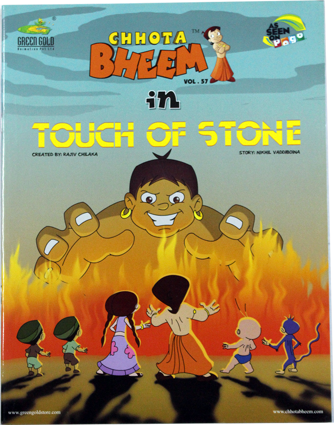 Chhota_ Bheem_ Touch_of_ Stone_ Cover PNG