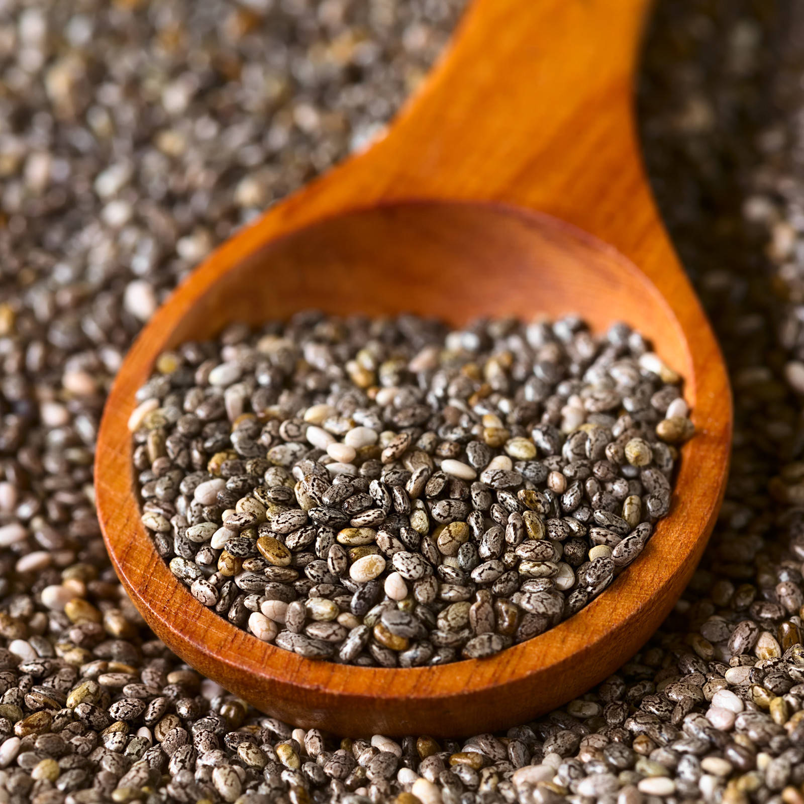 Chia Seeds Food Photography Wallpaper