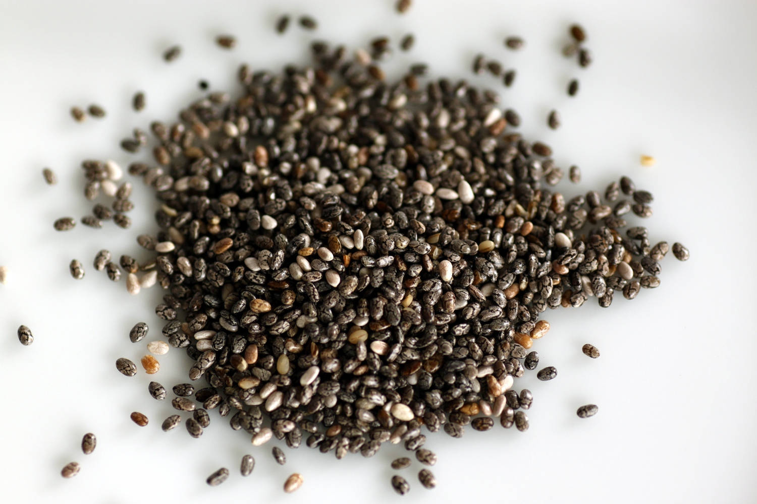High-Quality Image of Nutritional Chia Seeds Wallpaper