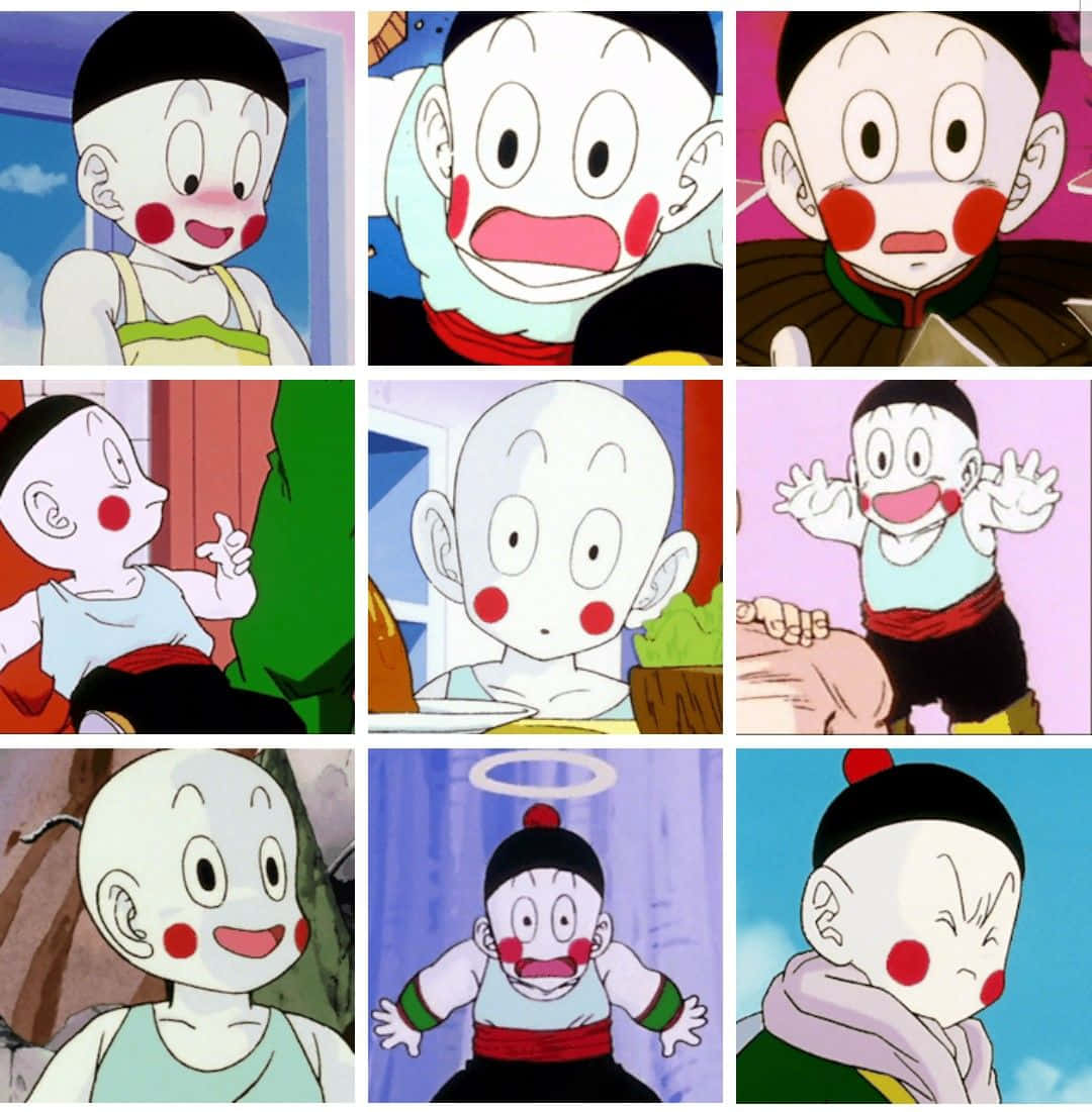 Chiaotzu, a unique character from the Dragon Ball franchise Wallpaper