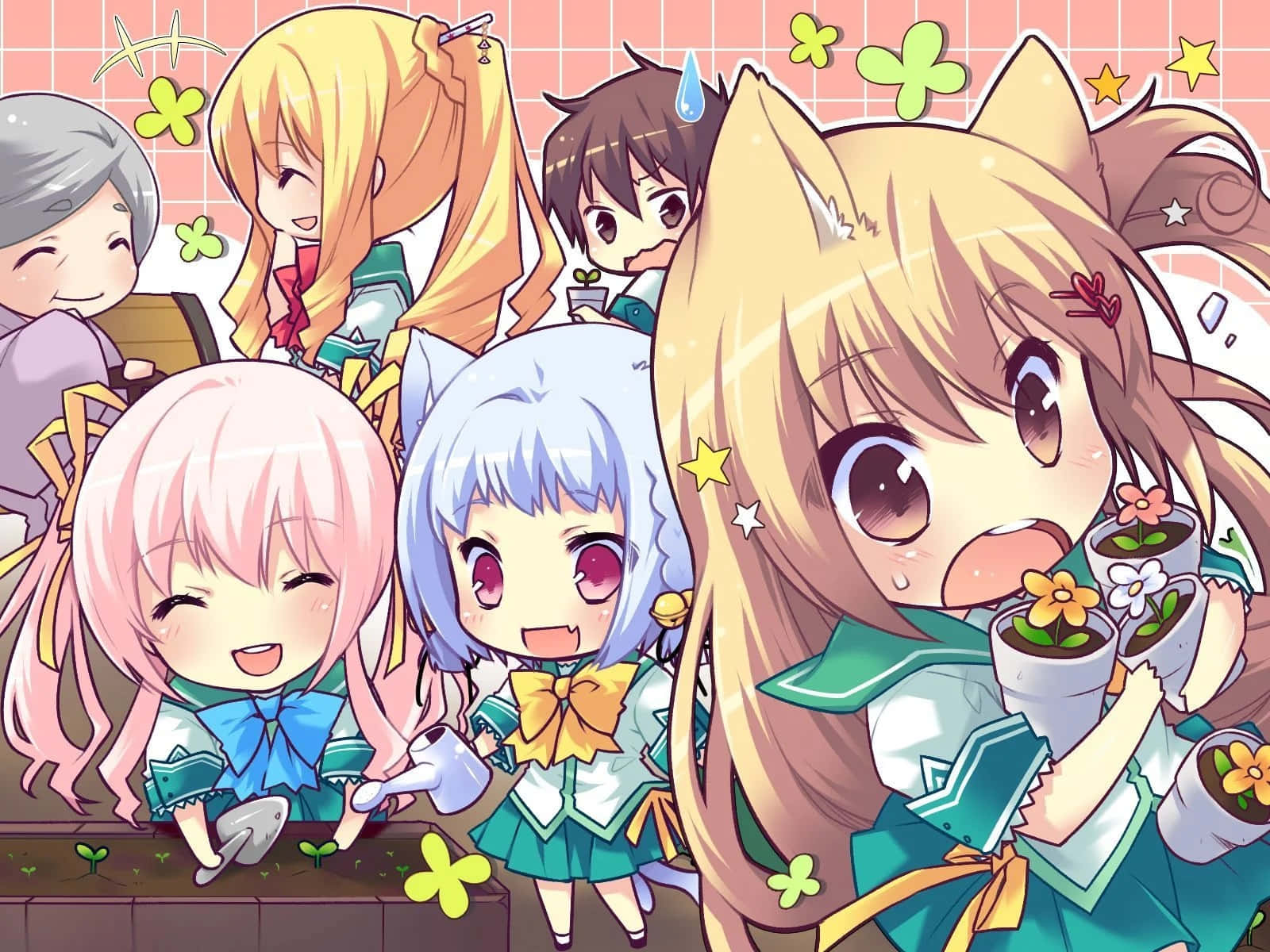 Chibi Anime Background